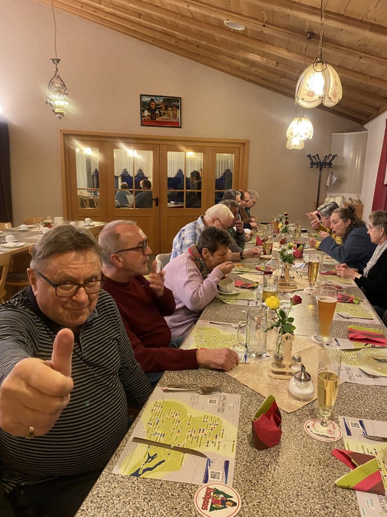 Bild vom Begrüßungsabend am 6.3.2026